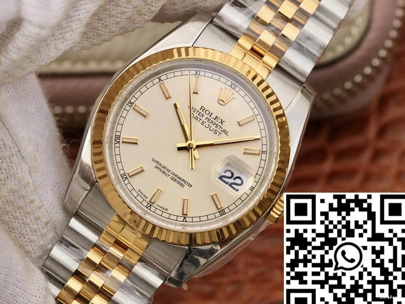 Factory Datejust 36MM 116233 Rolex AR Gold Yellow 0718
